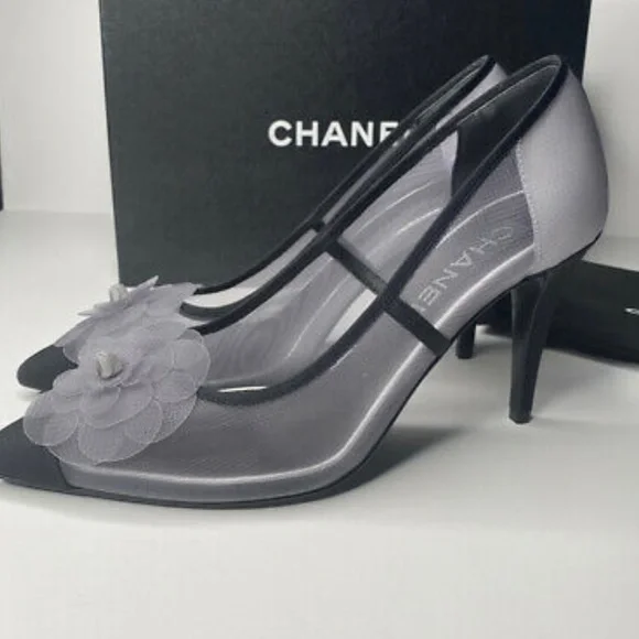 Chanel Mesh Heels - Picture 4 of 4